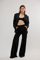 Understated Leather Suede Dream Pants