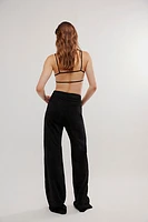 Understated Leather Suede Dream Pants