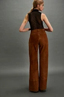 Understated Leather Suede Dream Pants