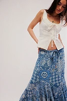 Calista Printed Maxi Skirt