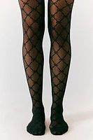 Ribbon Chain Tights