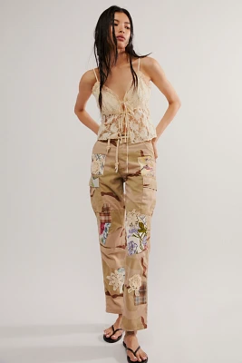 Riley Vintage Pieces Of The Storm Cargo Pants