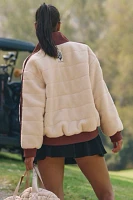 Fleecy Sherpa Scrunchy Pippa Jacket