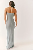 SER.O.YA Narissa Metallic Maxi Dress