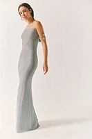 SER.O.YA Narissa Metallic Maxi Dress