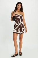 SER.O.YA Leilani Satin Mini Dress