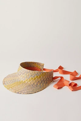 Clementine Straw Visor