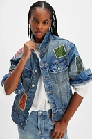 Found Kantha Denim Jacket