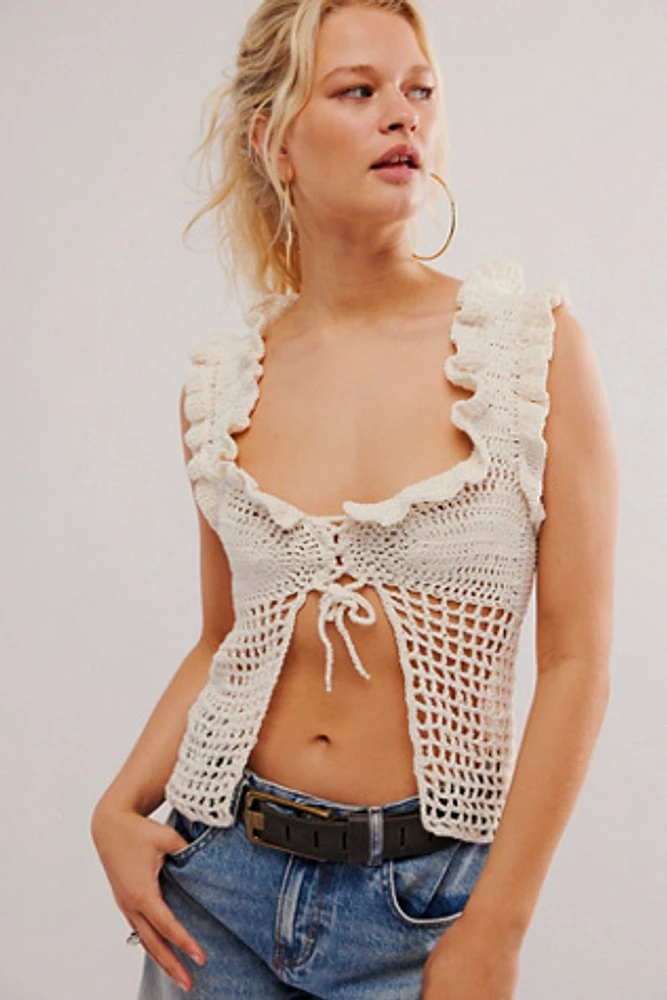 Tach Abelia Crochet Top