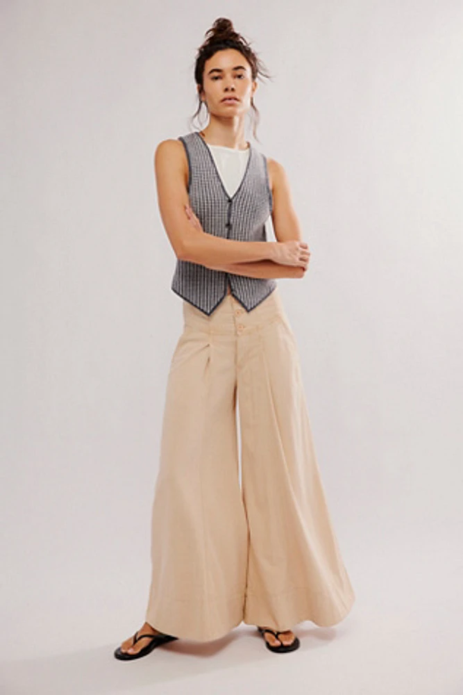 Maxed Out Wide-Leg Trousers