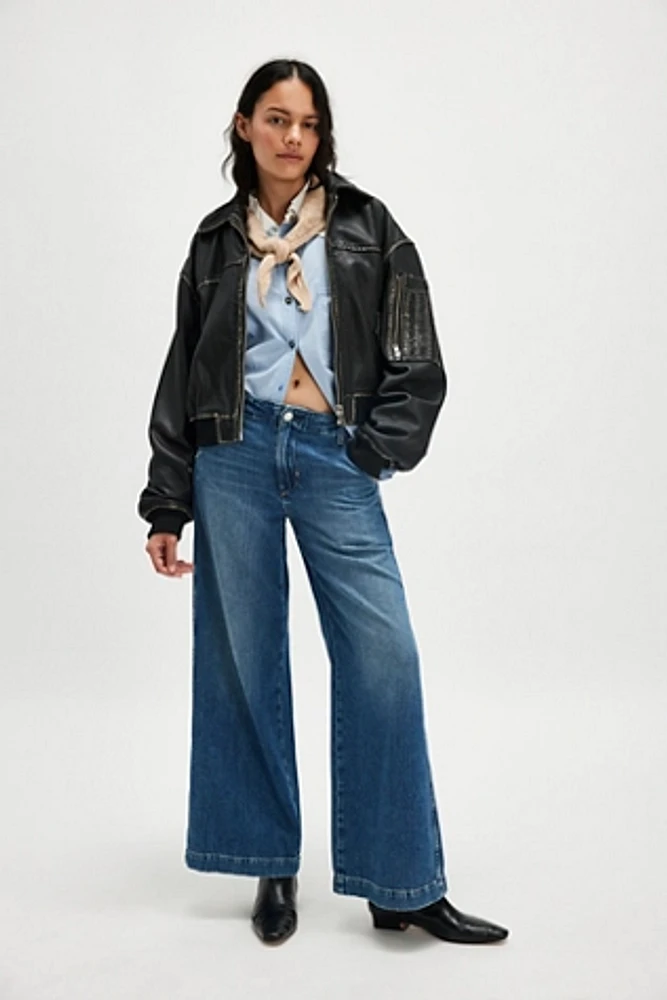 AMO Edith Wide-Leg Trouser Jeans