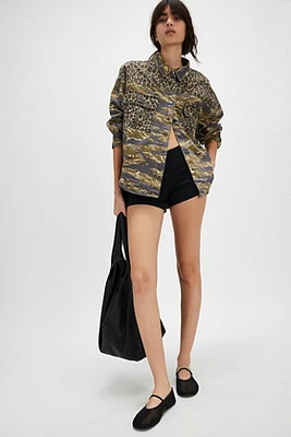 OneTeaspoon Animal Camo Daria Shirt