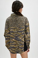 OneTeaspoon Animal Camo Daria Shirt