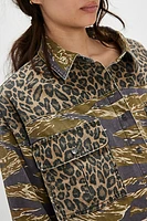 OneTeaspoon Animal Camo Daria Shirt