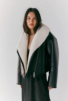 Stand Studio Lenora Shearling Jacket