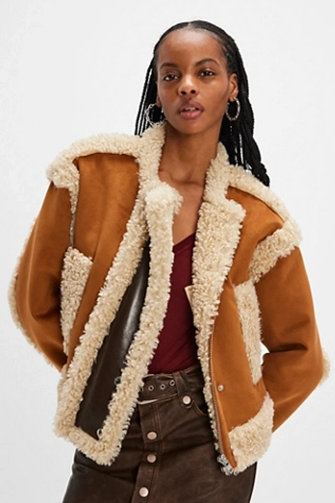 Stand Studio Coco Shearling Jacket