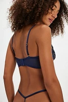 The Applique Open Bra