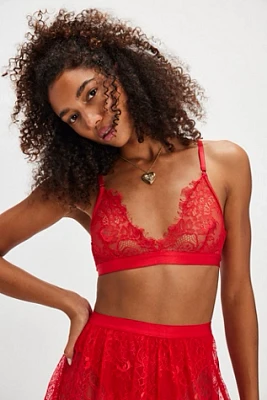 The Lace Triangle Bralette