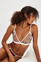 The Embroidery Triangle Bralette