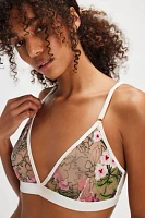 The Embroidery Triangle Bralette