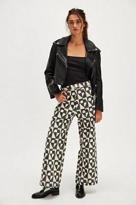 SZ Blockprints Denim Disco Pants