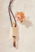 K/ller Raw Smokey Quartz Necklace