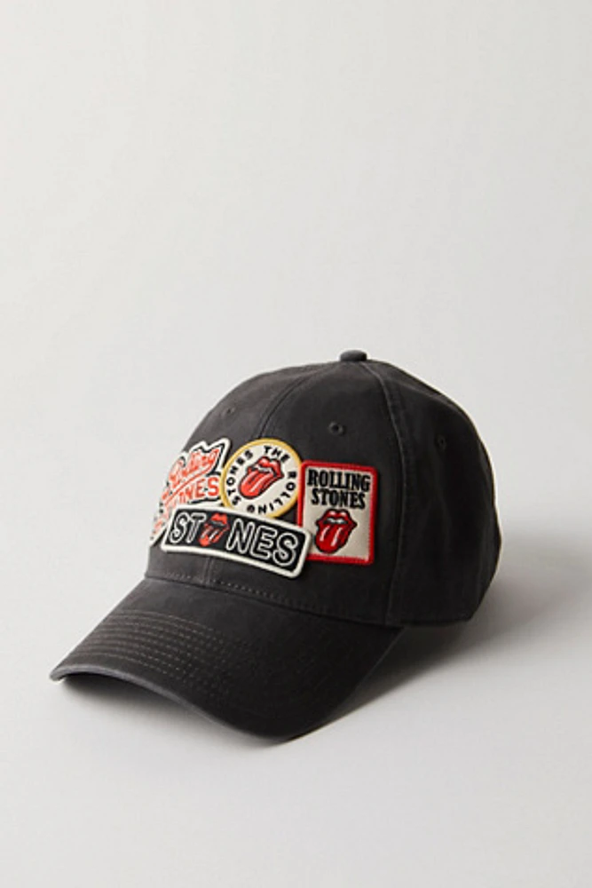 Rolling Stones Patchwork Baseball Hat