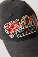 Rolling Stones Patchwork Baseball Hat