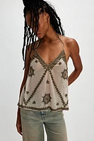 Wild One Beaded Halter Top