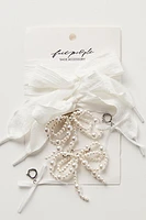 Shoe Lace & Charm Set