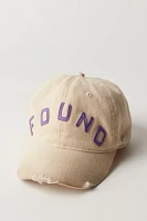 Found Felt Patch Cap