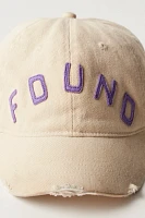 Found Felt Patch Cap