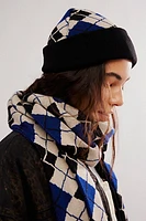 Anna Sui Argyle Beanie