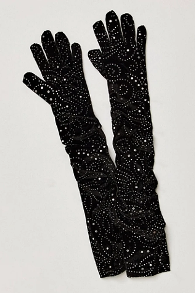 Anna Sui Jubilee Velvet Gloves