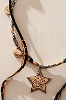 Dandelion Lariat Necklace