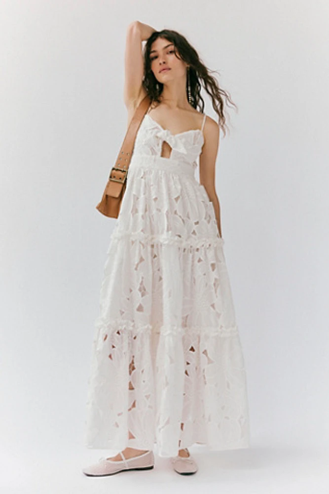 BTB Molly Floral Maxi Dress