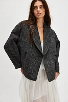 Closed Tweed Cropped Jacket