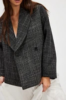 Closed Tweed Cropped Jacket