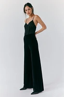 Nightcap Velvet Corset Jumpsuit