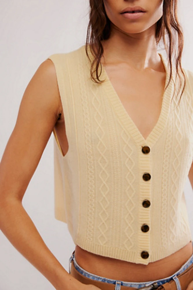 Beatrice Cashmere Vest