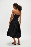 Y-Y Side Bows Cut-Out Dress