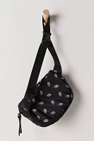 Quilted Print Sling Bag