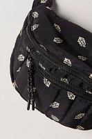 Quilted Print Sling Bag