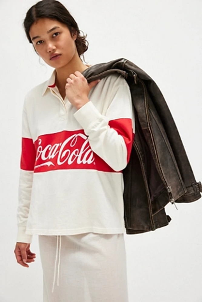 Coca-Cola Stripe Long-Sleeve Tee