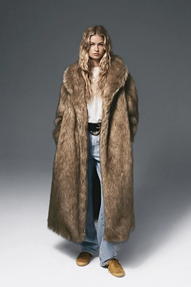 Annice Faux Fur Coat