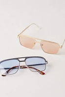 Maverick Metal Aviator Sunglasses