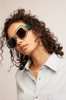 Twiggy Bubble Square Sunglasses