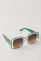 Twiggy Bubble Square Sunglasses