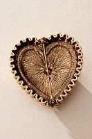 Falling For You Brooch