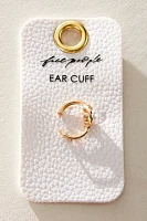 Last Text Ear Cuff